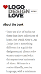 Mobile Screenshot of logodesignlovebook.com